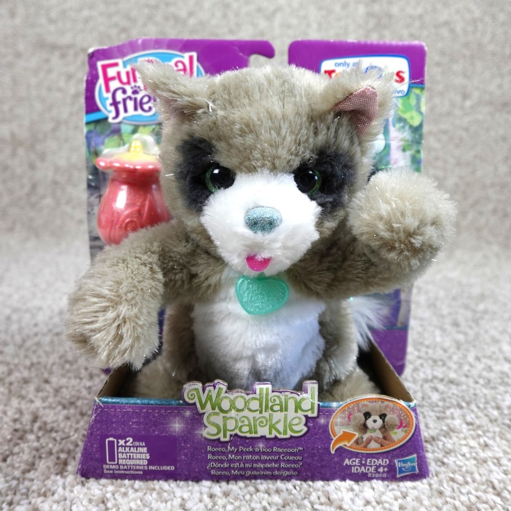 FurReal Friends Woodland Sparkle Rocco My Peek-a-boo Raccoon Toys R Us Exclusive